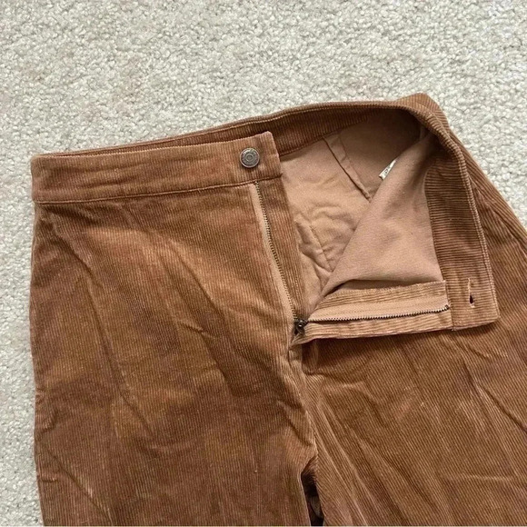 Sadie & Sage Wide Leg Brown Corduroy Pants Women’s Size M Style# AA472093 - Picture 15 of 16